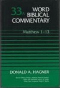 Image of Word Biblical Commentary Vol.33 A Matthew 1-13